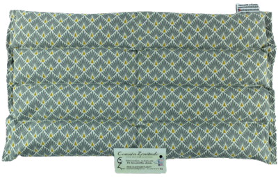 COUSSIN LOMBAIRE - BOUILLOTTE SECHE -MAYA ARGENT