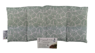 COUSSIN ZENITUDE - BOUILLOTTE SECHE - HAWAII VERT