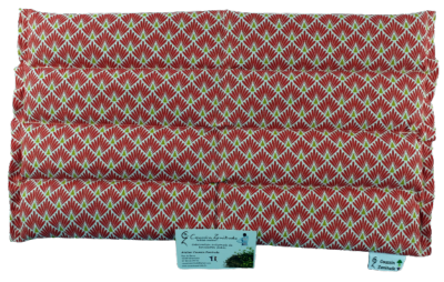COUSSIN LOMBAIRE - BOUILLOTTE SECHE -MAYA CERISE