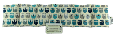 COUSSIN CERVICALE - BOUILLOTTE SECHE - MINI HIBOU B