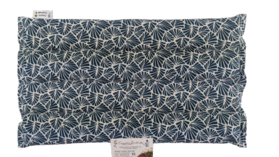 COUSSIN LOMBAIRE - BOUILLOTTE SECHE - HAWAII BLEU