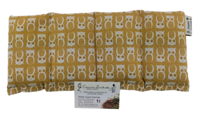 COUSSIN ZENITUDE - BOUILLOTTE SECHE - P'TIT HIBOU JAUNE